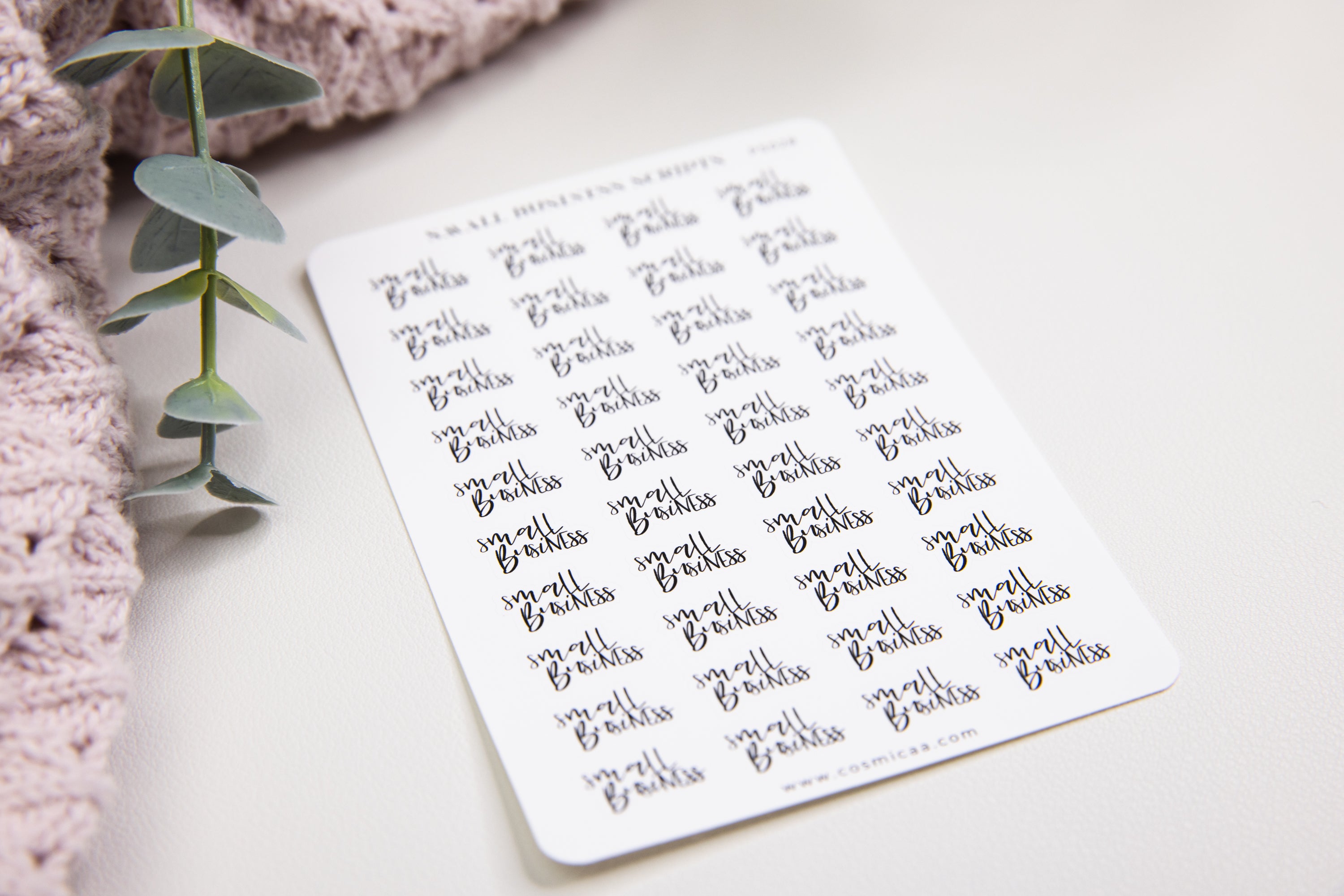 Small Business Scripts - Planner Stickers