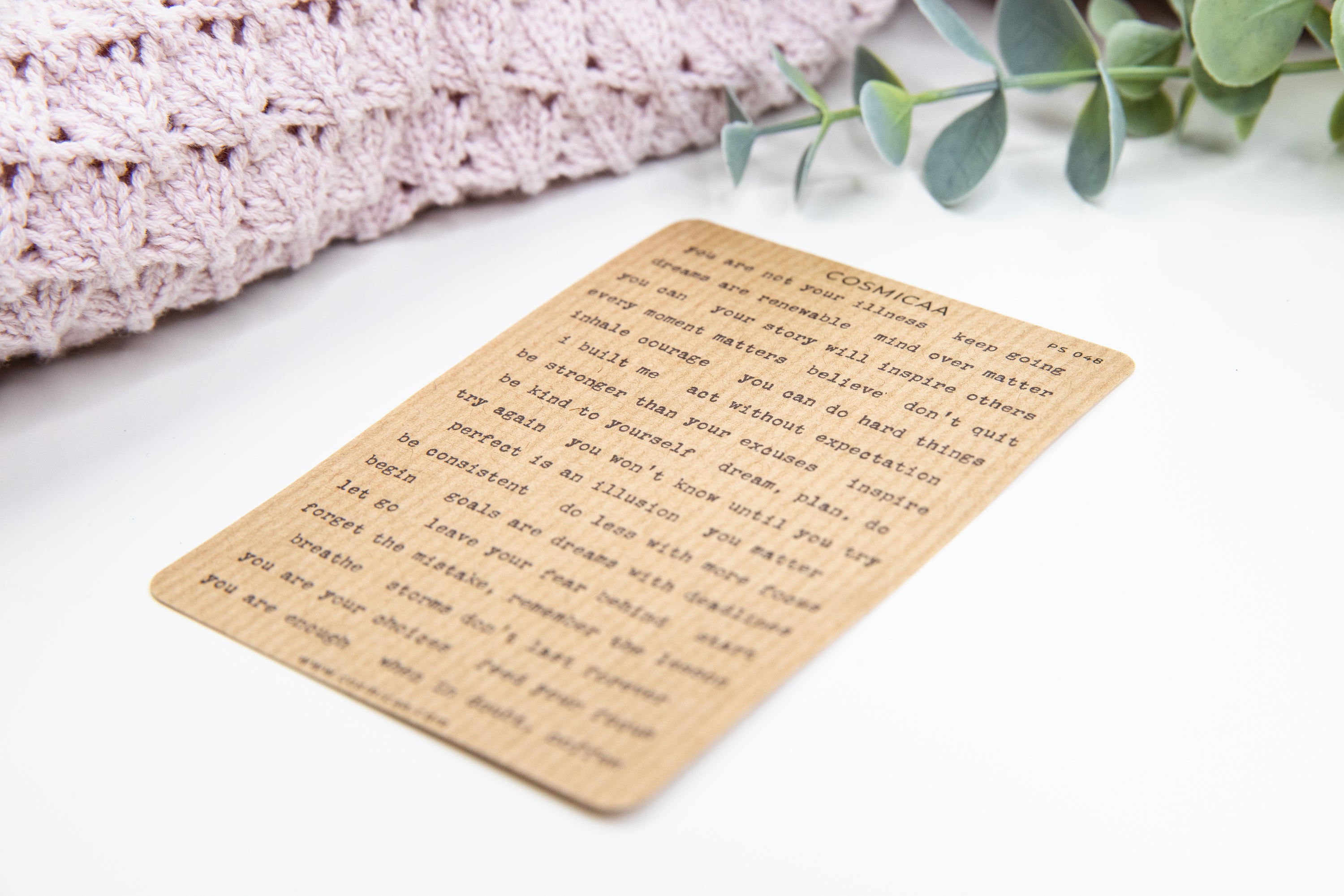 Affirmations & Motivational Quotes - Planner stickers