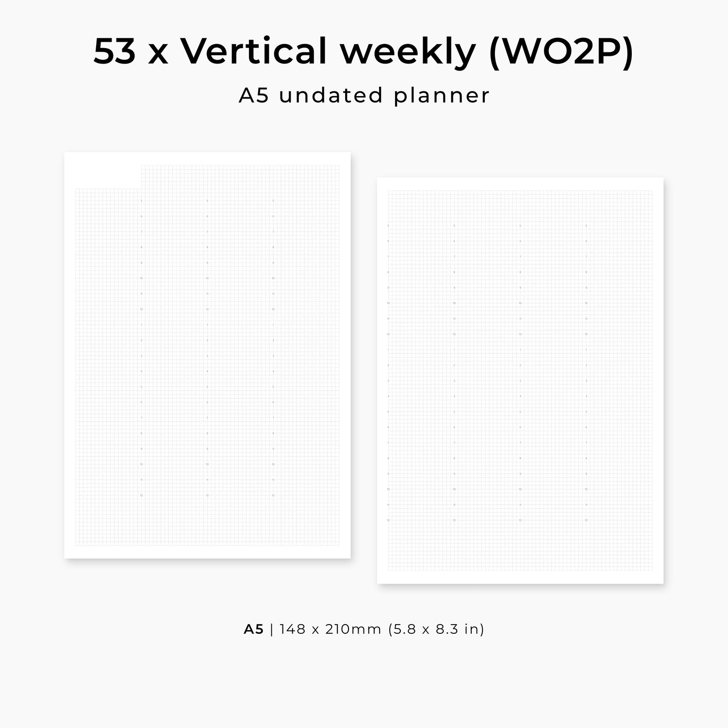 A5 Undated | The Essential Planner (PREORDER)