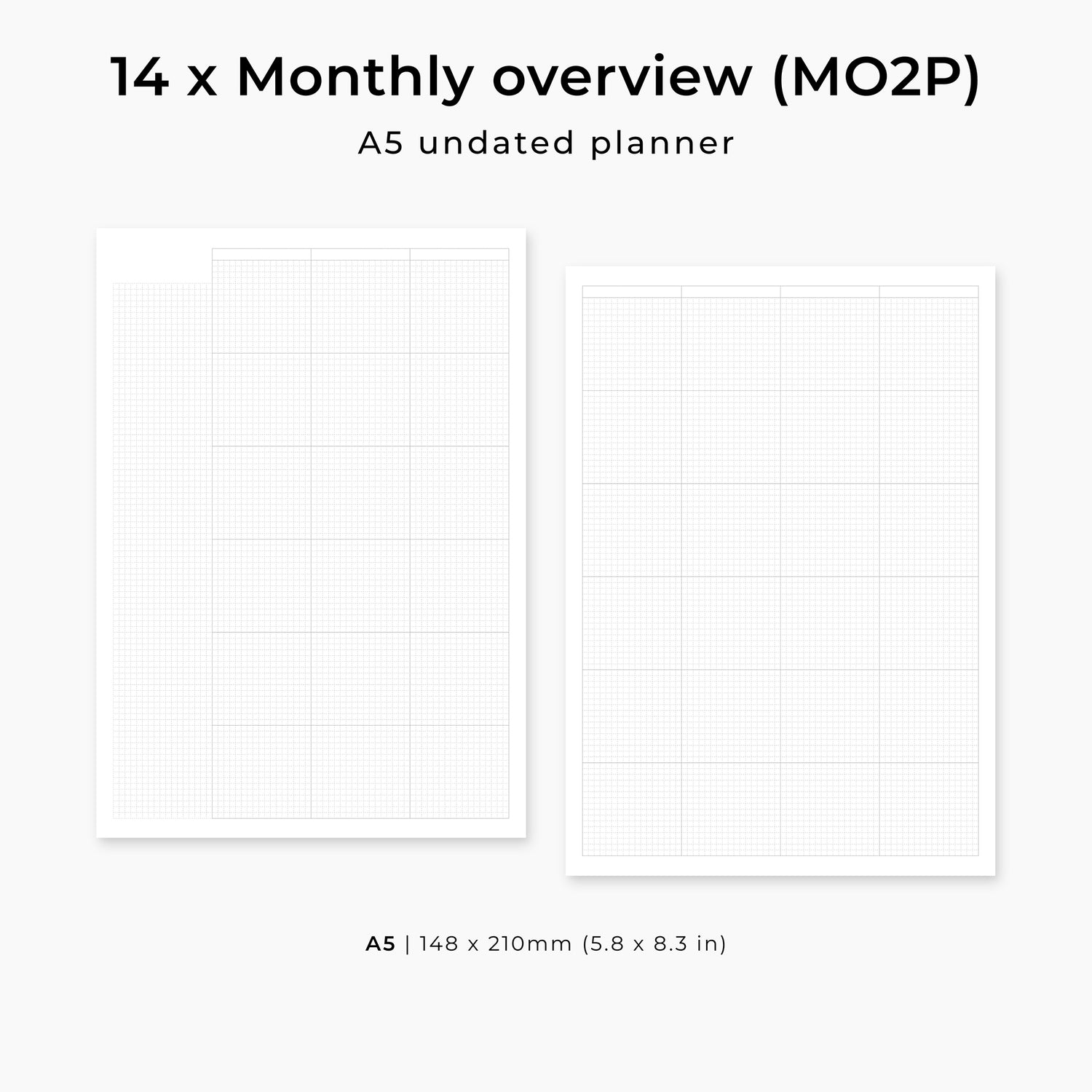 A5 Undated | The Essential Planner (PREORDER)