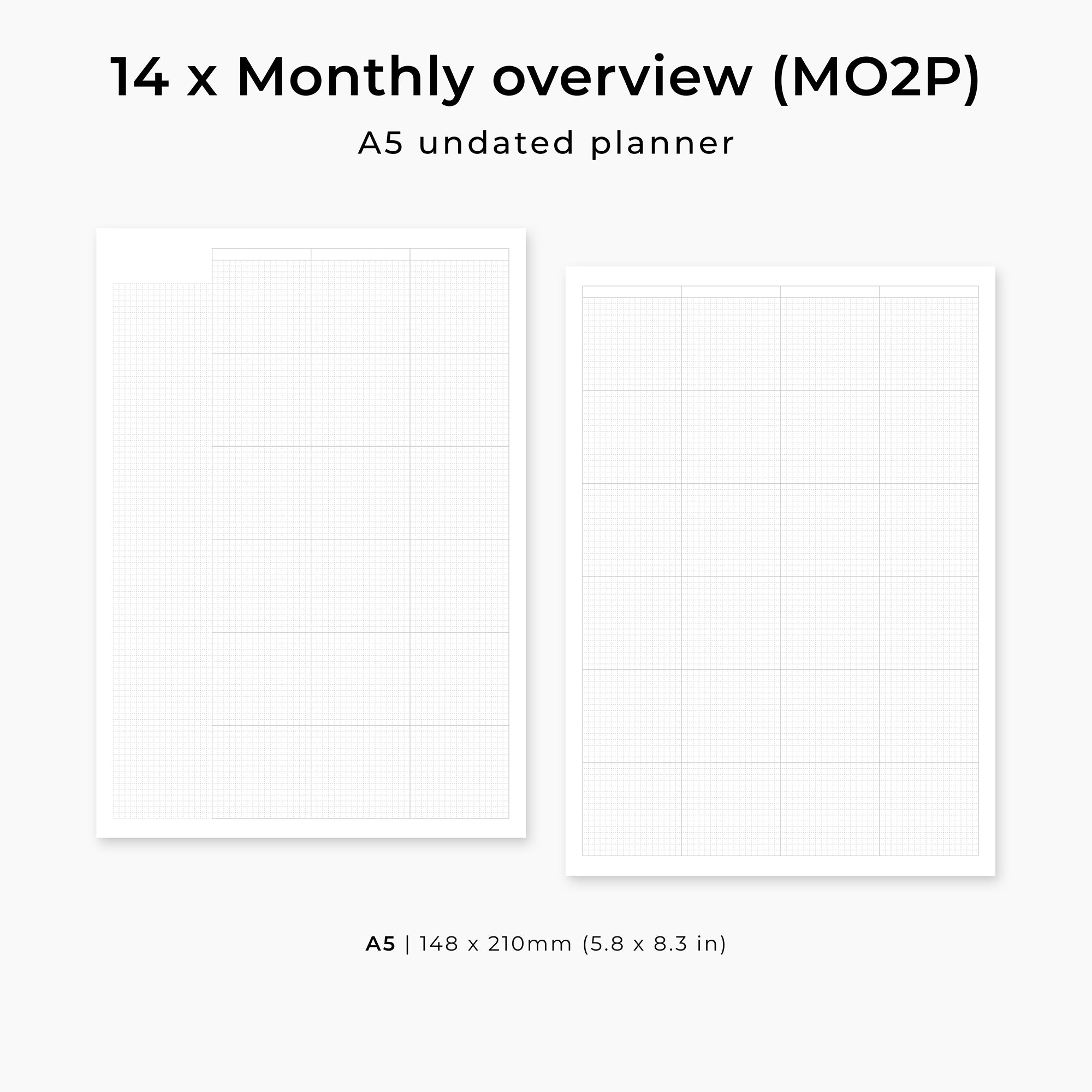 A5 Undated | The Essential Planner