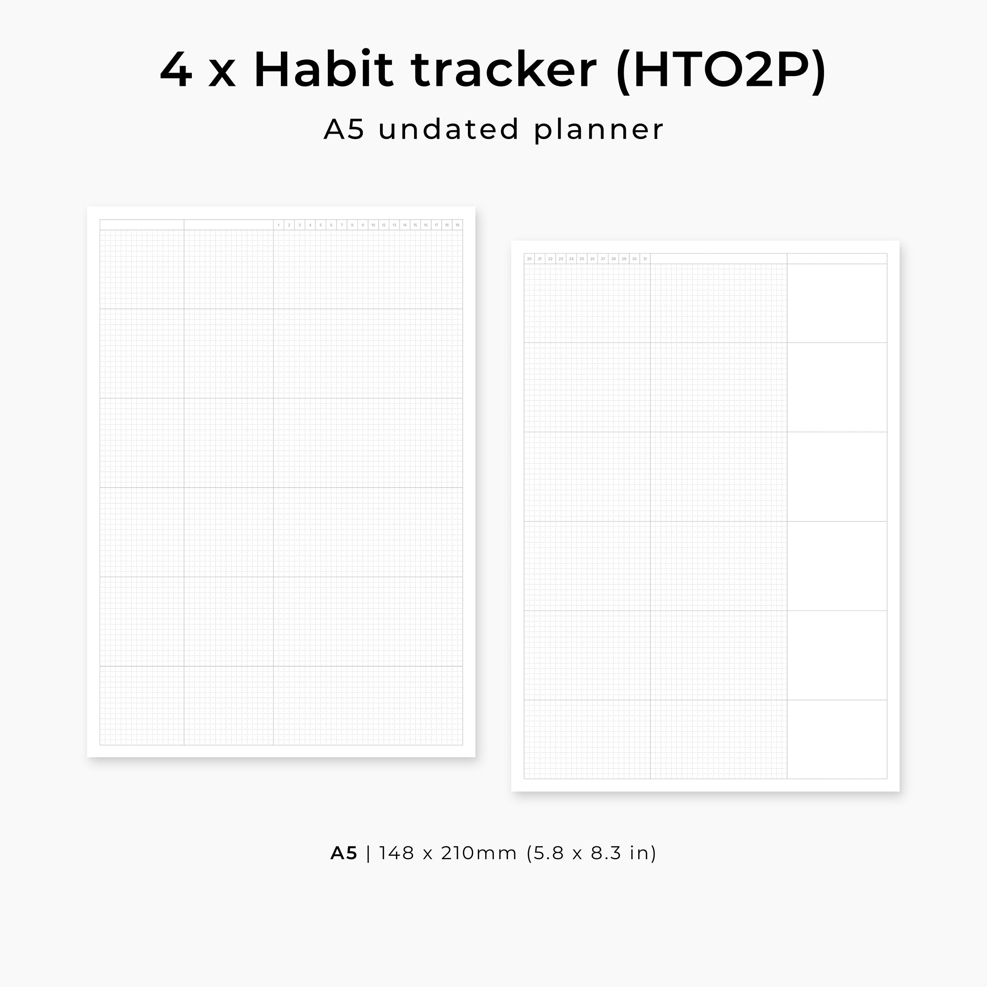 A5 Undated | The Essential Planner