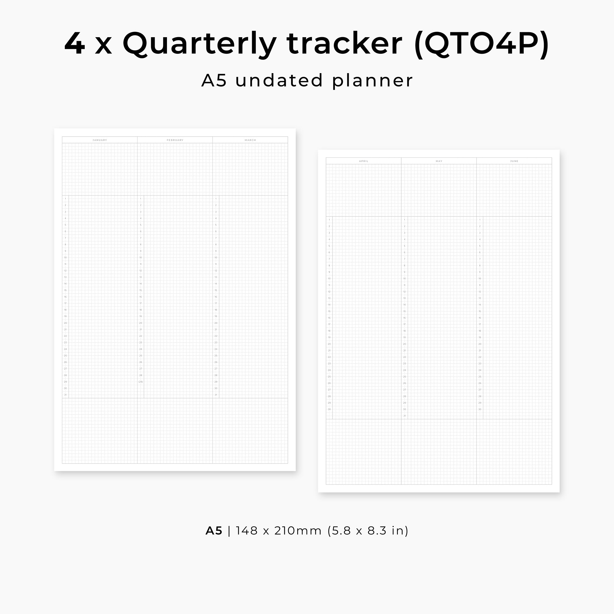 A5 Undated | The Essential Planner