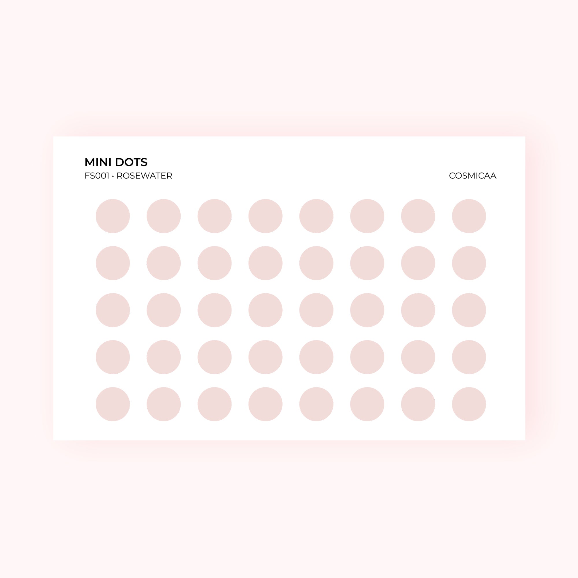 Mini Dots - Planner Stickers