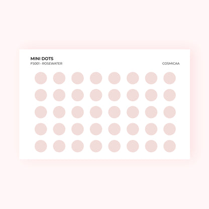 Mini Dots - Planner Stickers