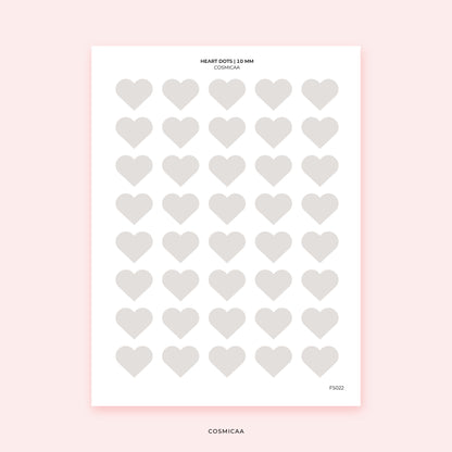 Heart dots - Planner Stickers