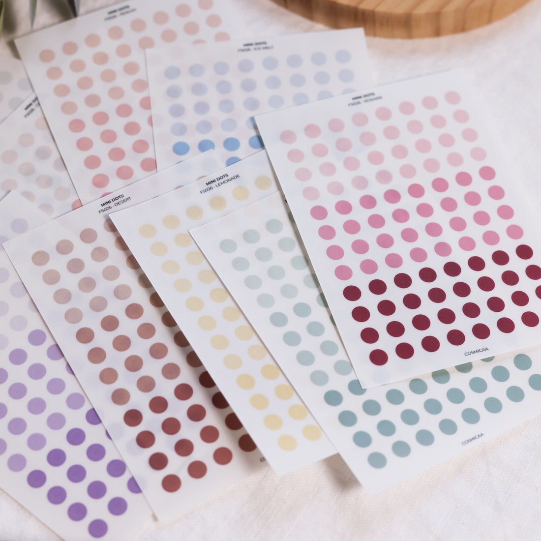Mini Planner Dots - Planner stickers