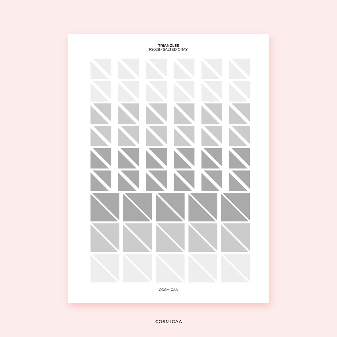 Dot Triangles - Planner stickers
