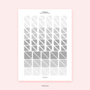 Dot Triangles - Planner stickers