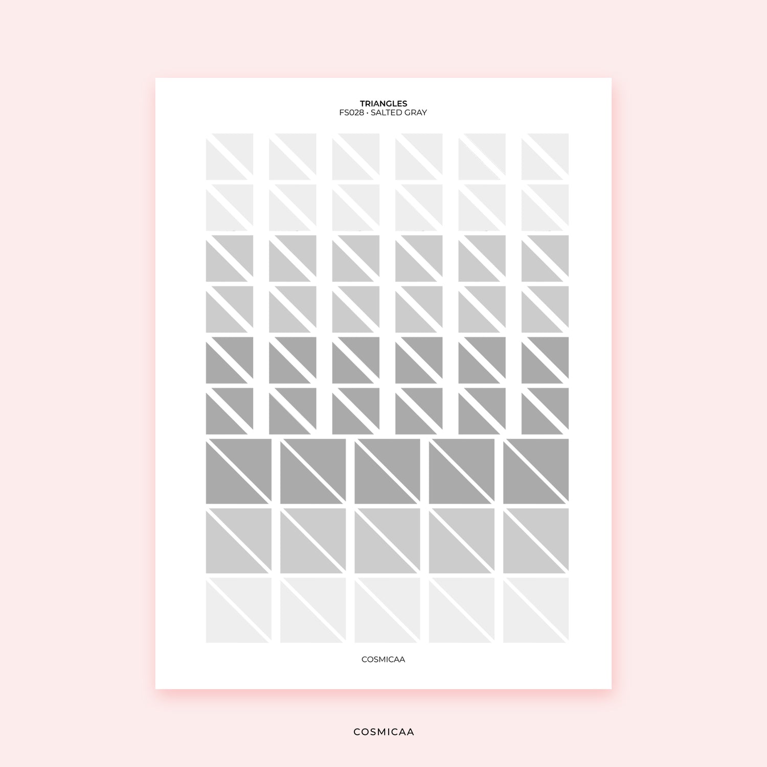 Dot Triangles - Planner stickers