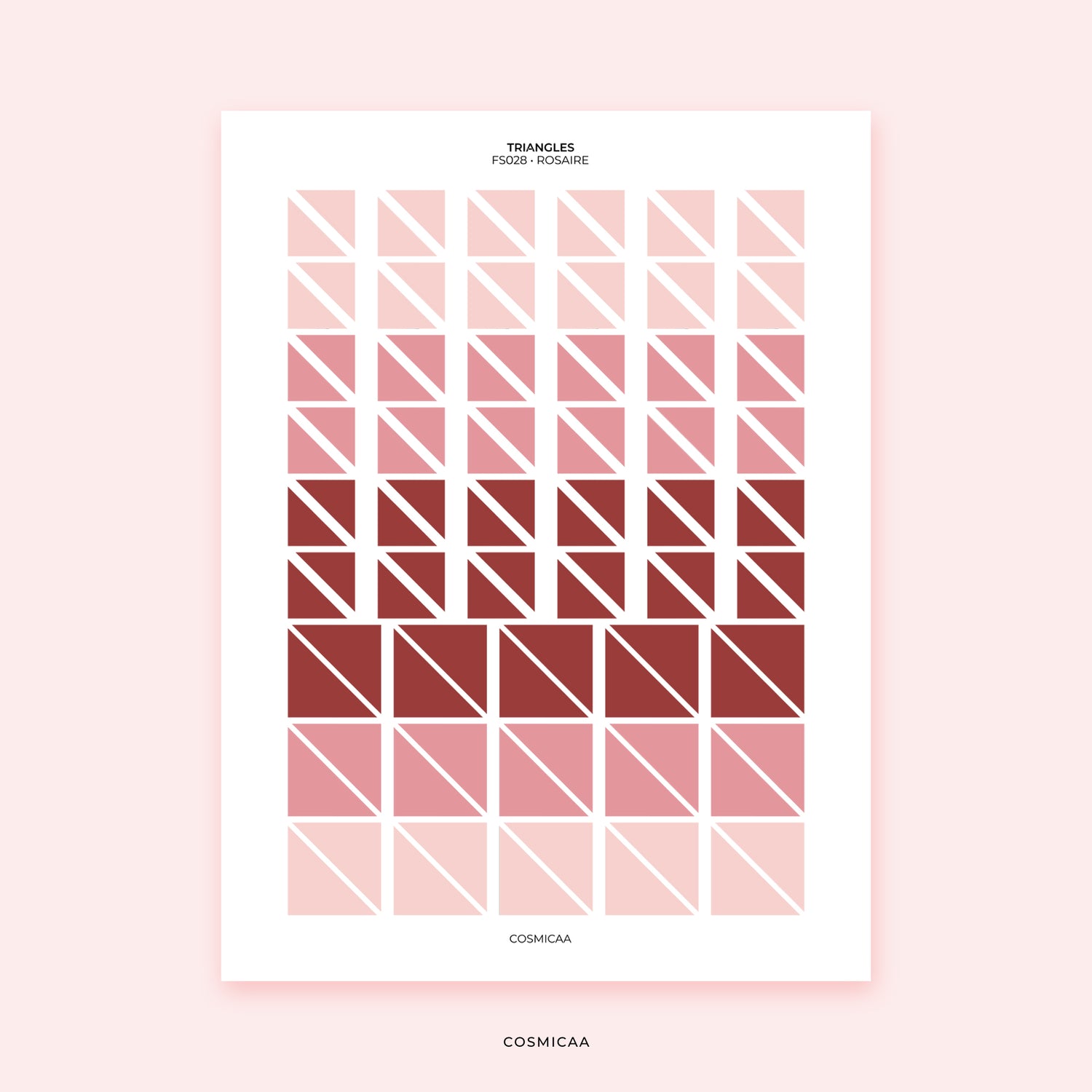 Dot Triangles - Planner stickers