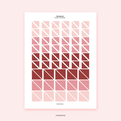 Dot Triangles - Planner stickers