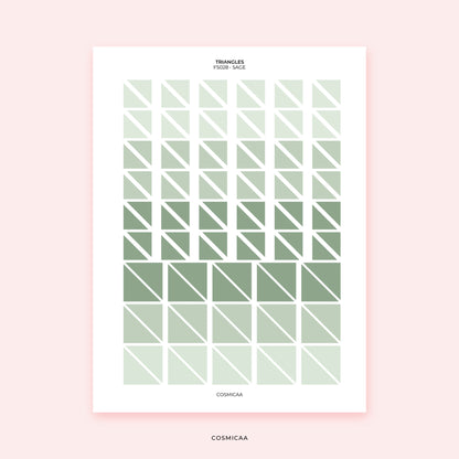 Dot Triangles - Planner stickers