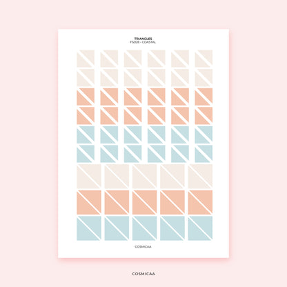 Dot Triangles - Planner stickers