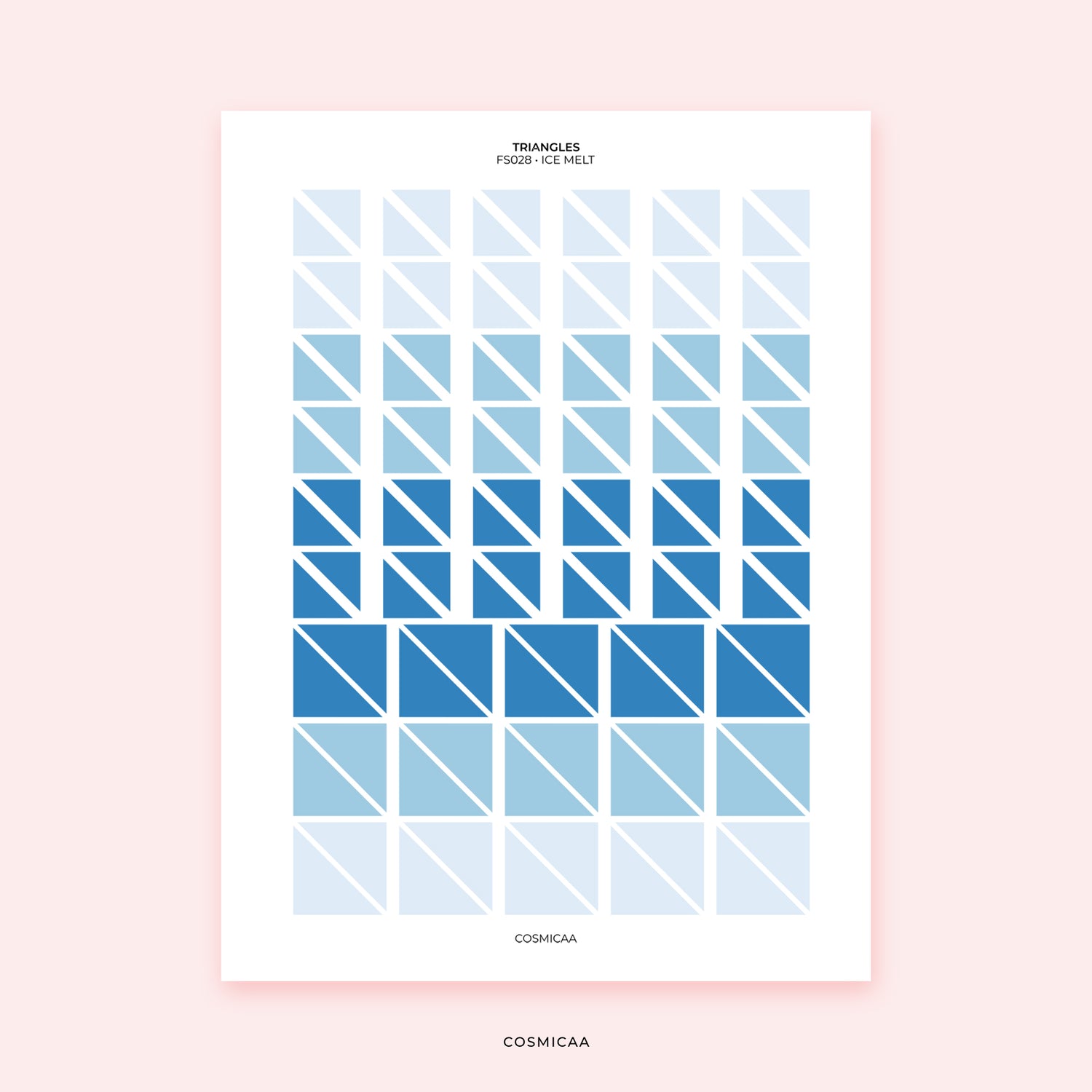 Dot Triangles - Planner stickers