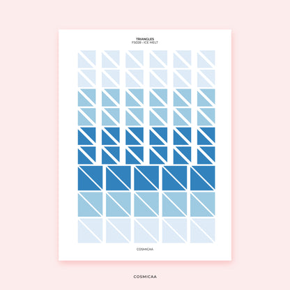 Dot Triangles - Planner stickers