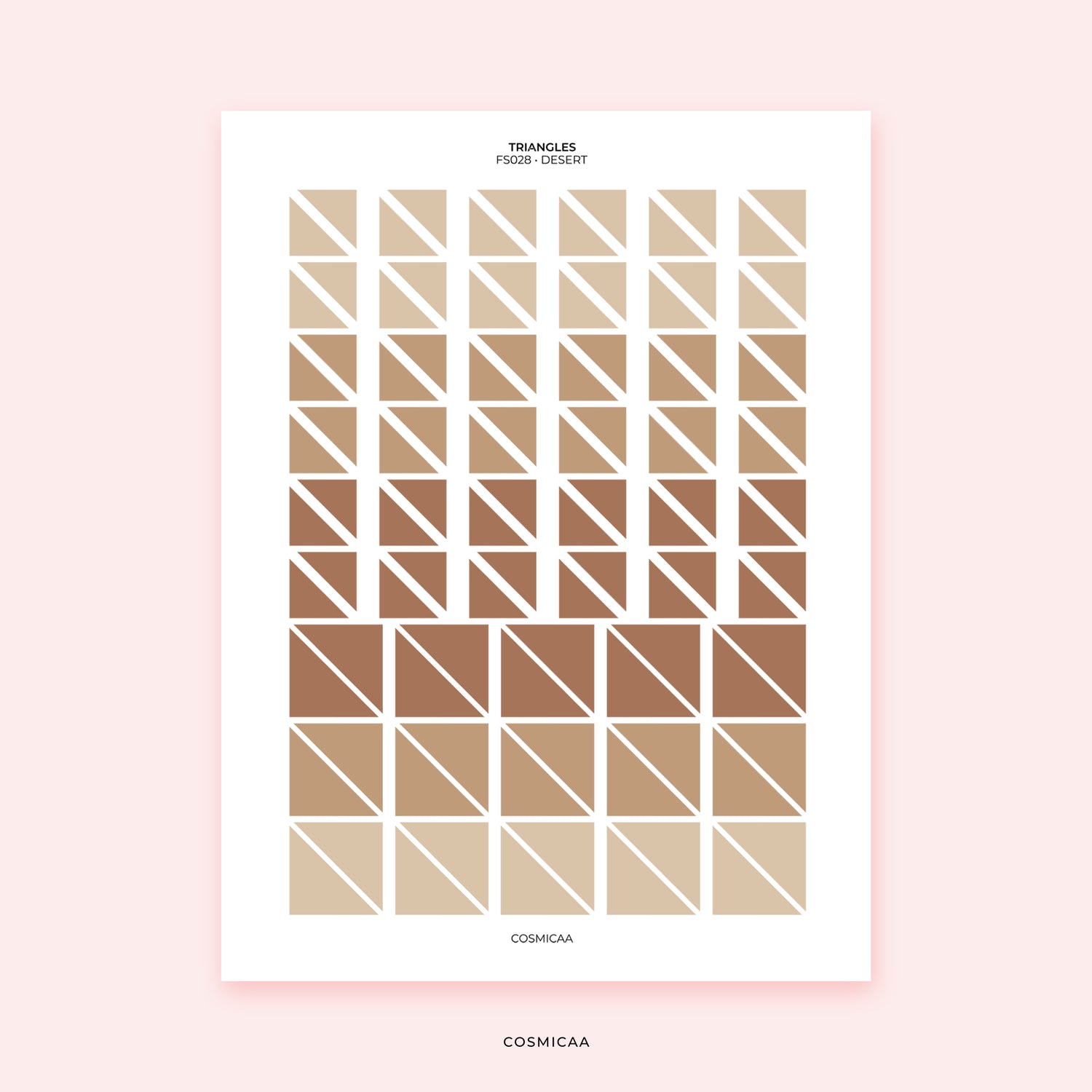 Dot Triangles - Planner stickers