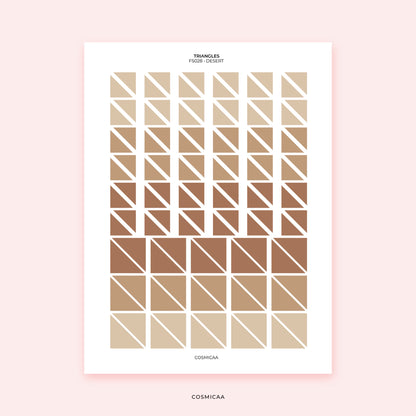 Dot Triangles - Planner stickers