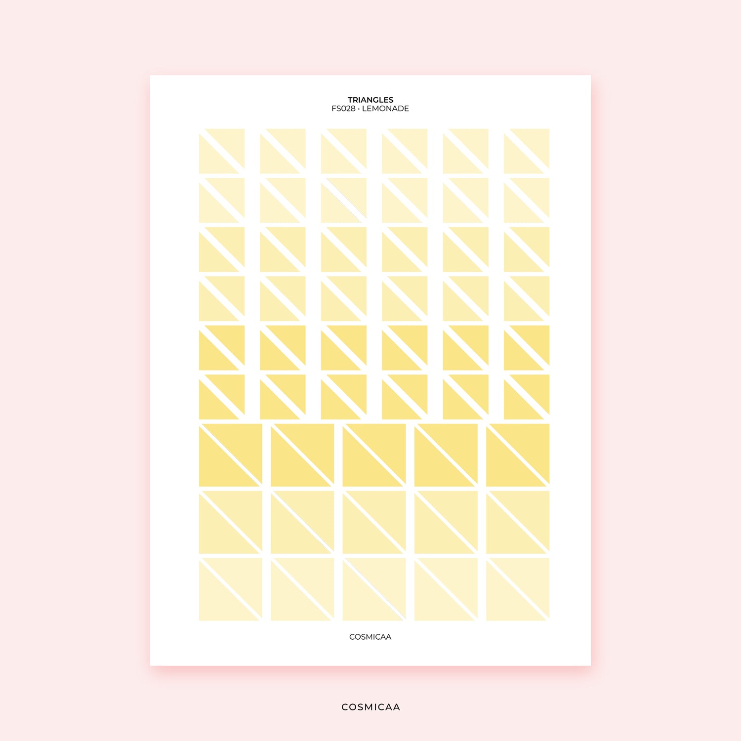 Dot Triangles - Planner stickers