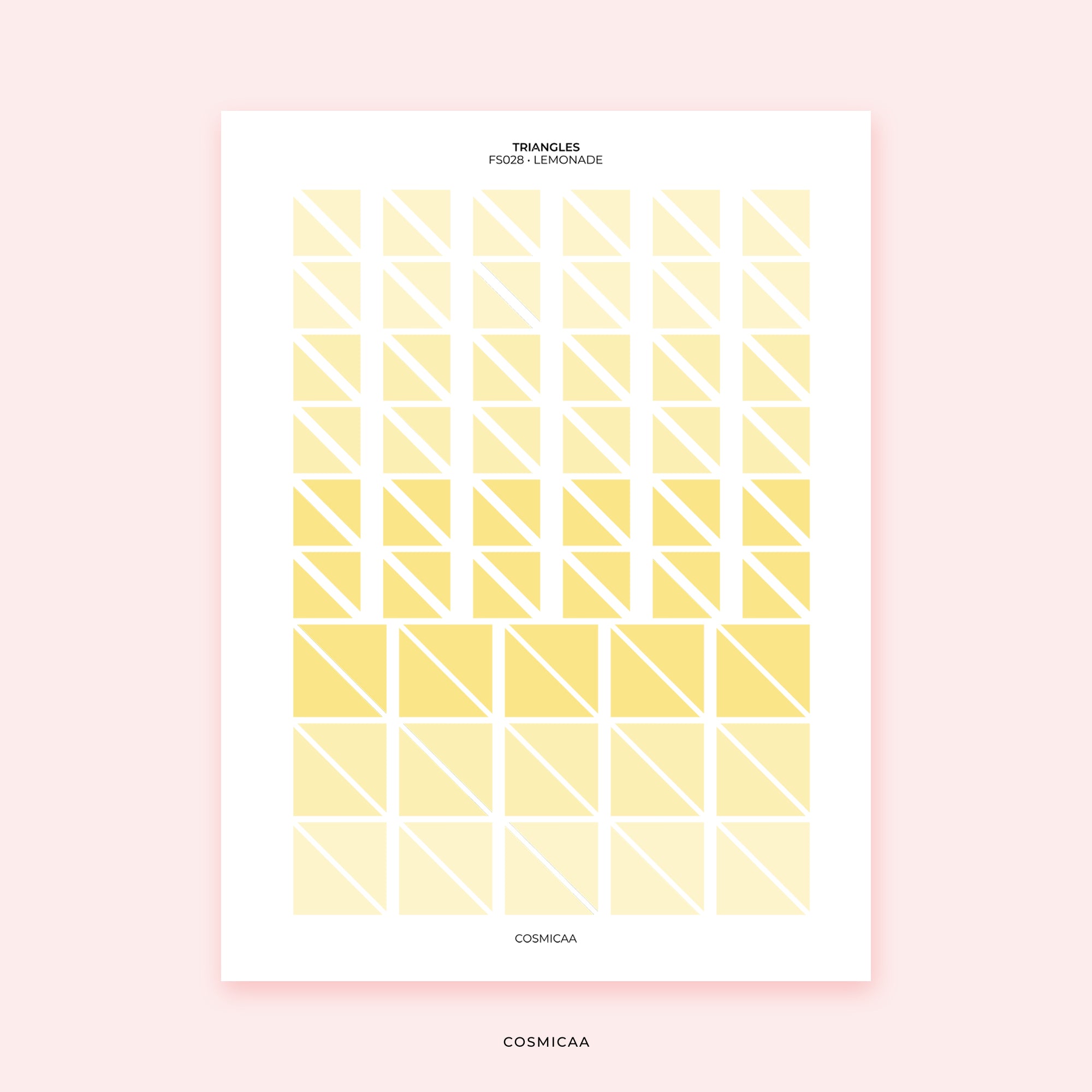 Dot Triangles - Planner stickers