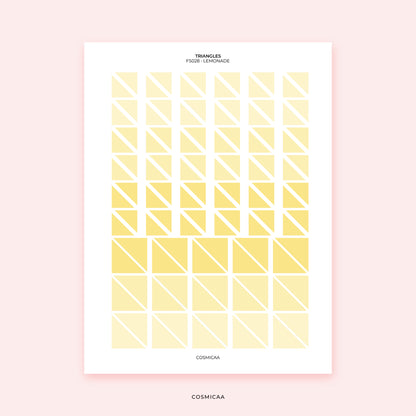 Dot Triangles - Planner stickers