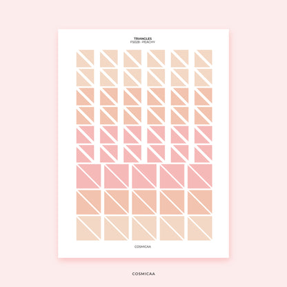 Dot Triangles - Planner stickers
