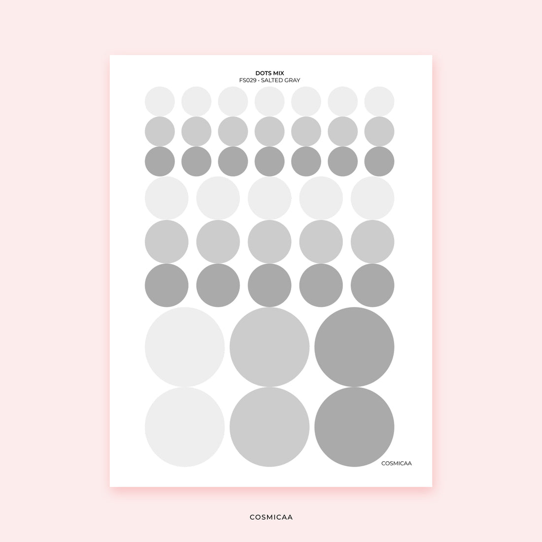 Dot Mix - Planner stickers