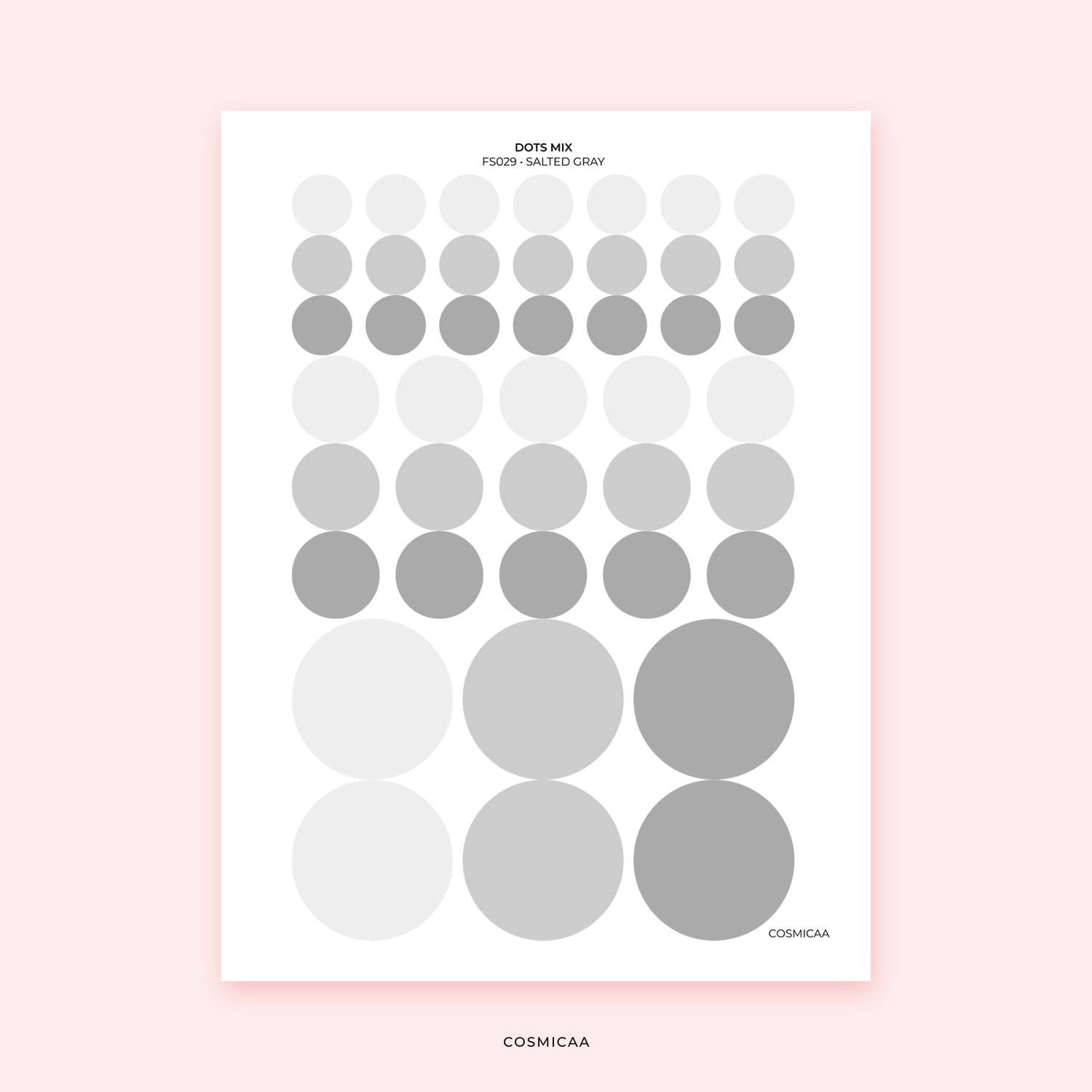 Dot Mix - Planner stickers