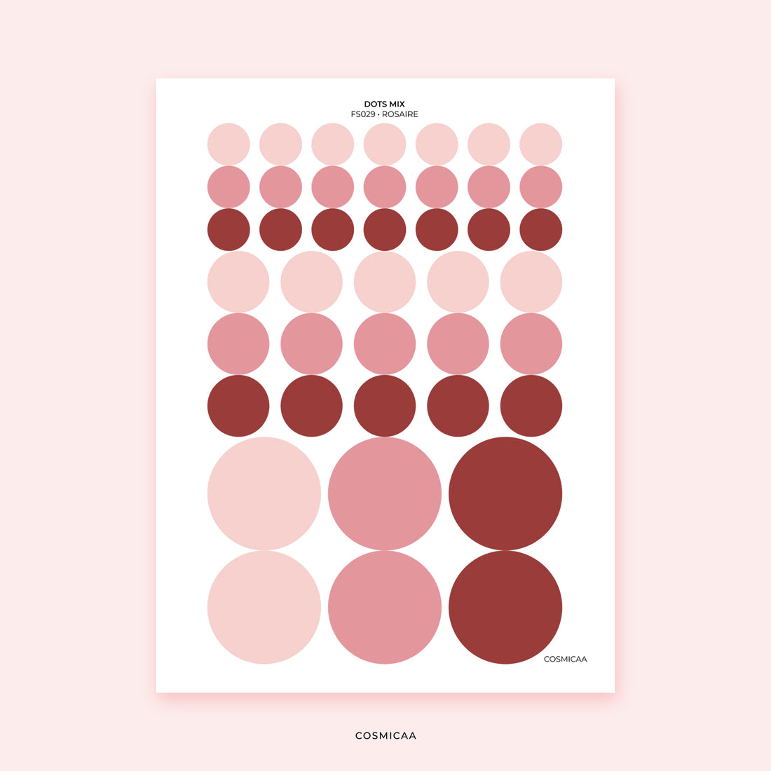 Dot Mix - Planner stickers