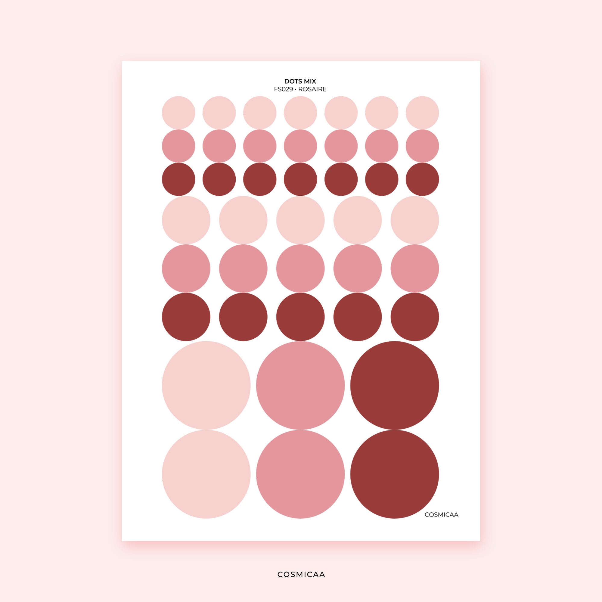 Dot Mix - Planner stickers