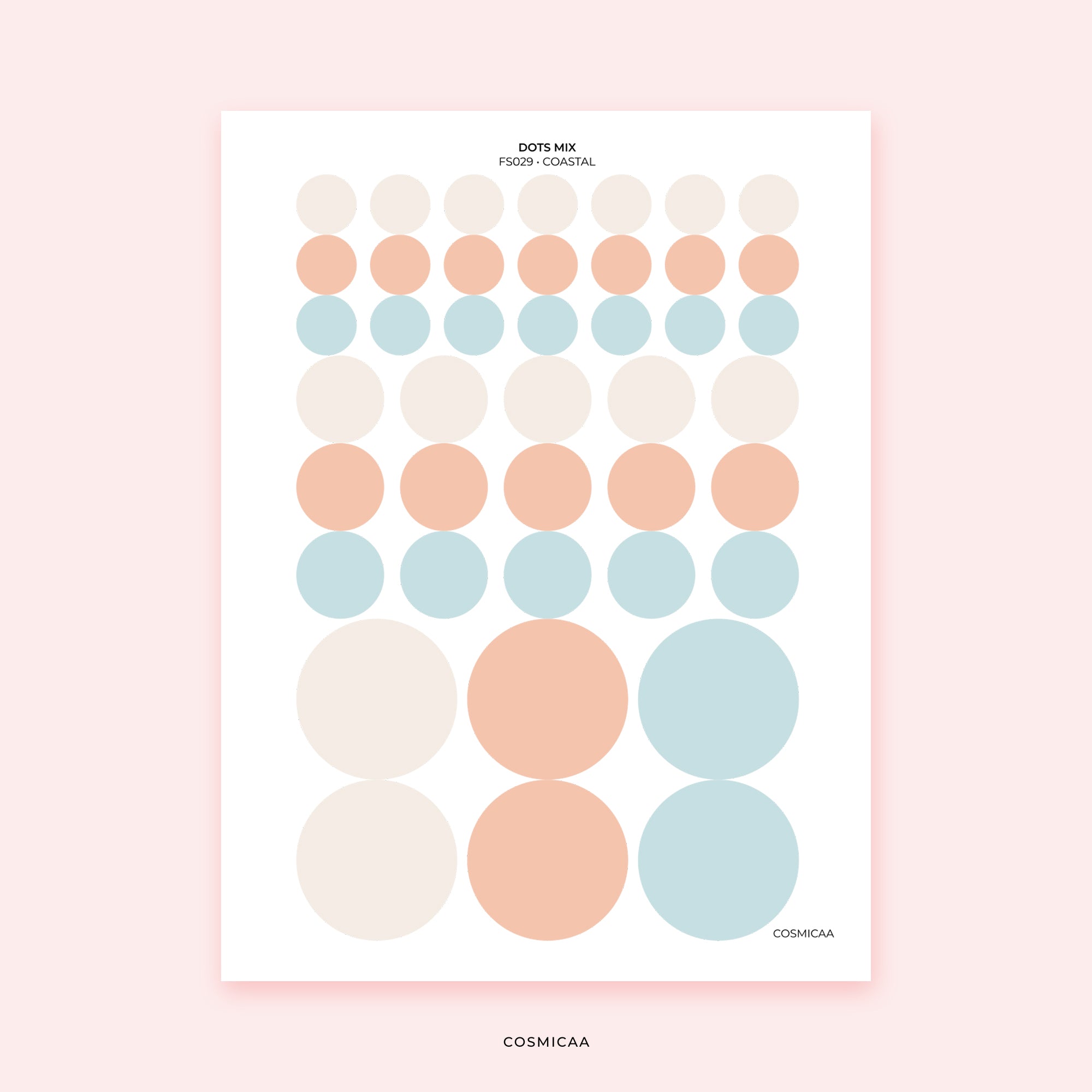 Dot Mix - Planner stickers