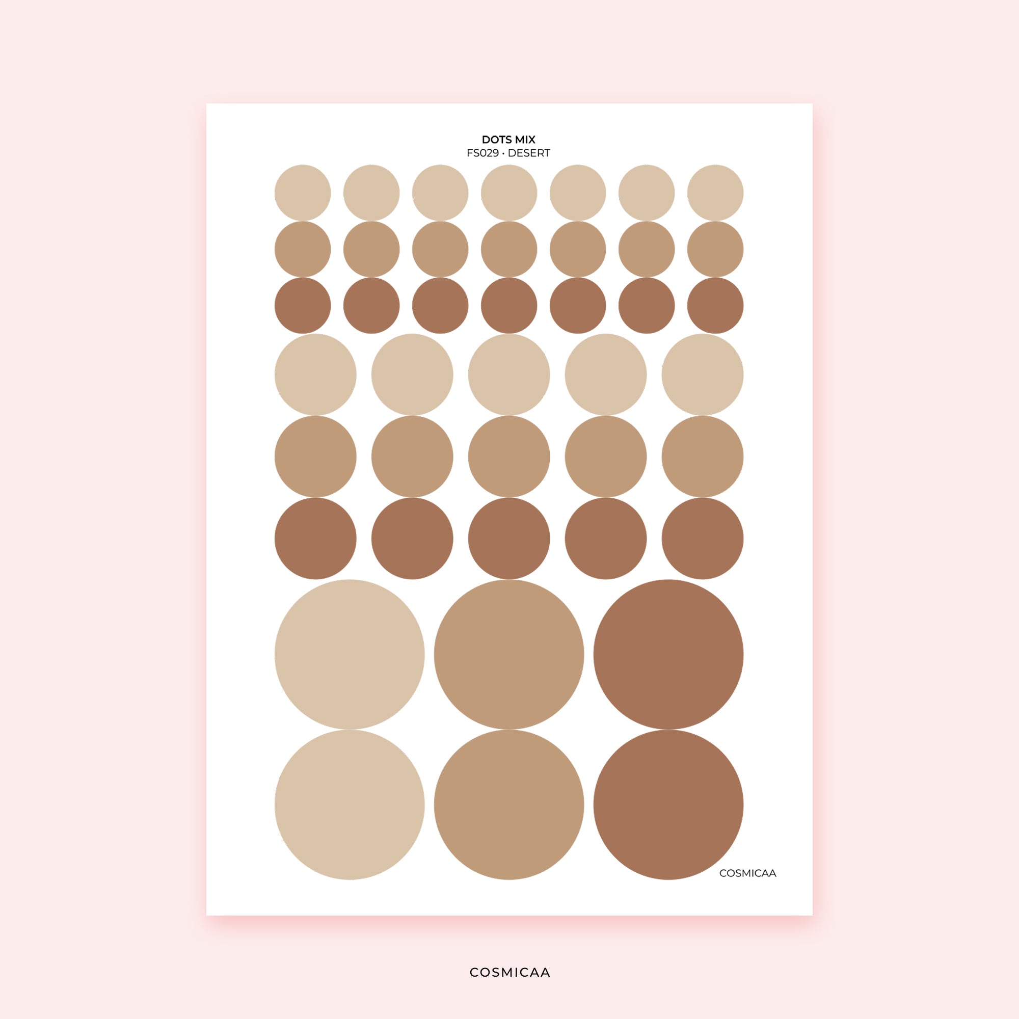 Dot Mix - Planner stickers