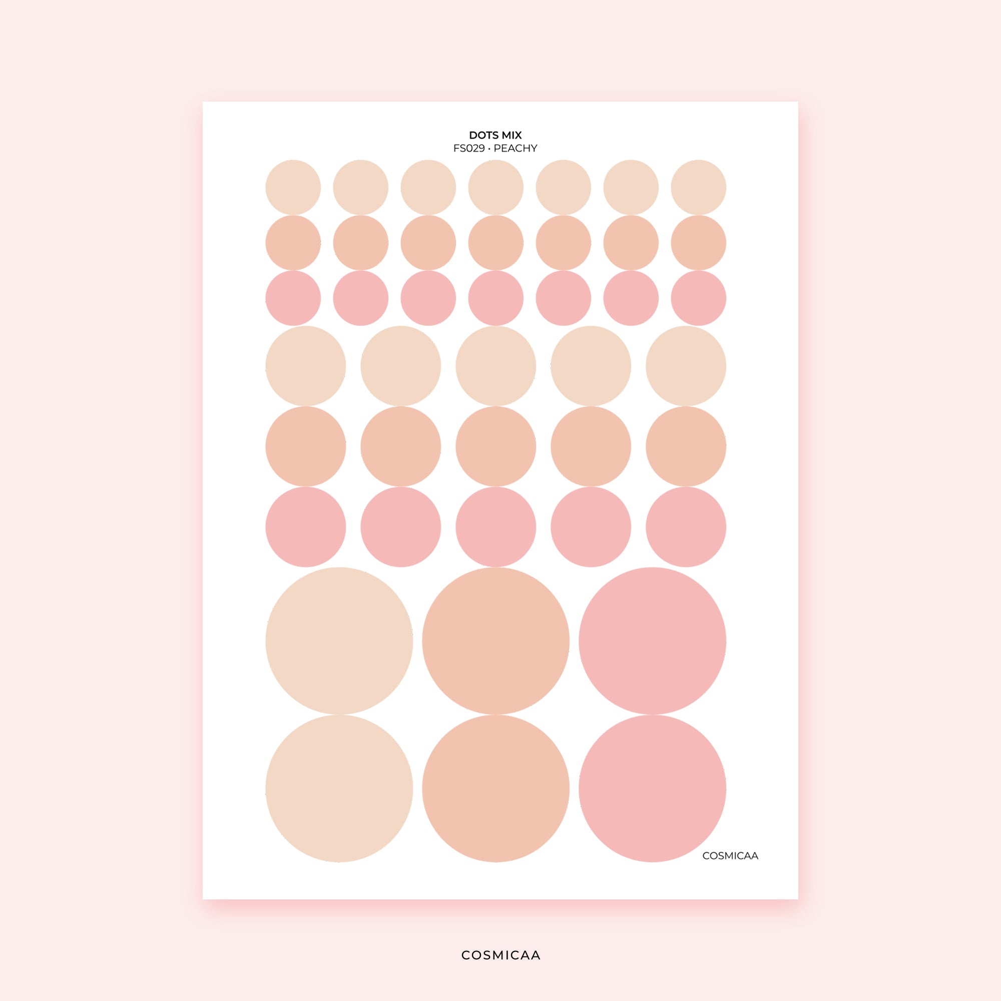 Dot Mix - Planner stickers