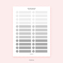 Dots and Highlights - Planner stickers