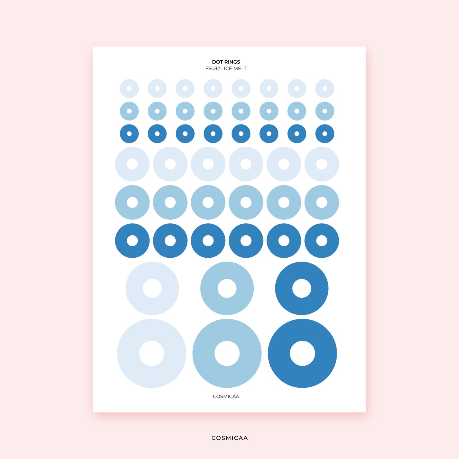 Dots and Rings - Planner stickers