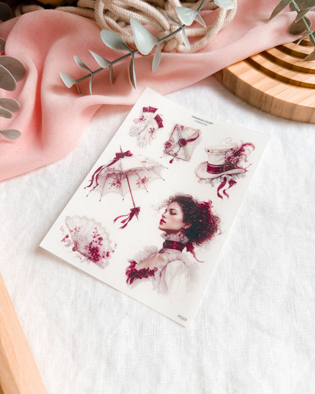 Crimson Court - Stickers