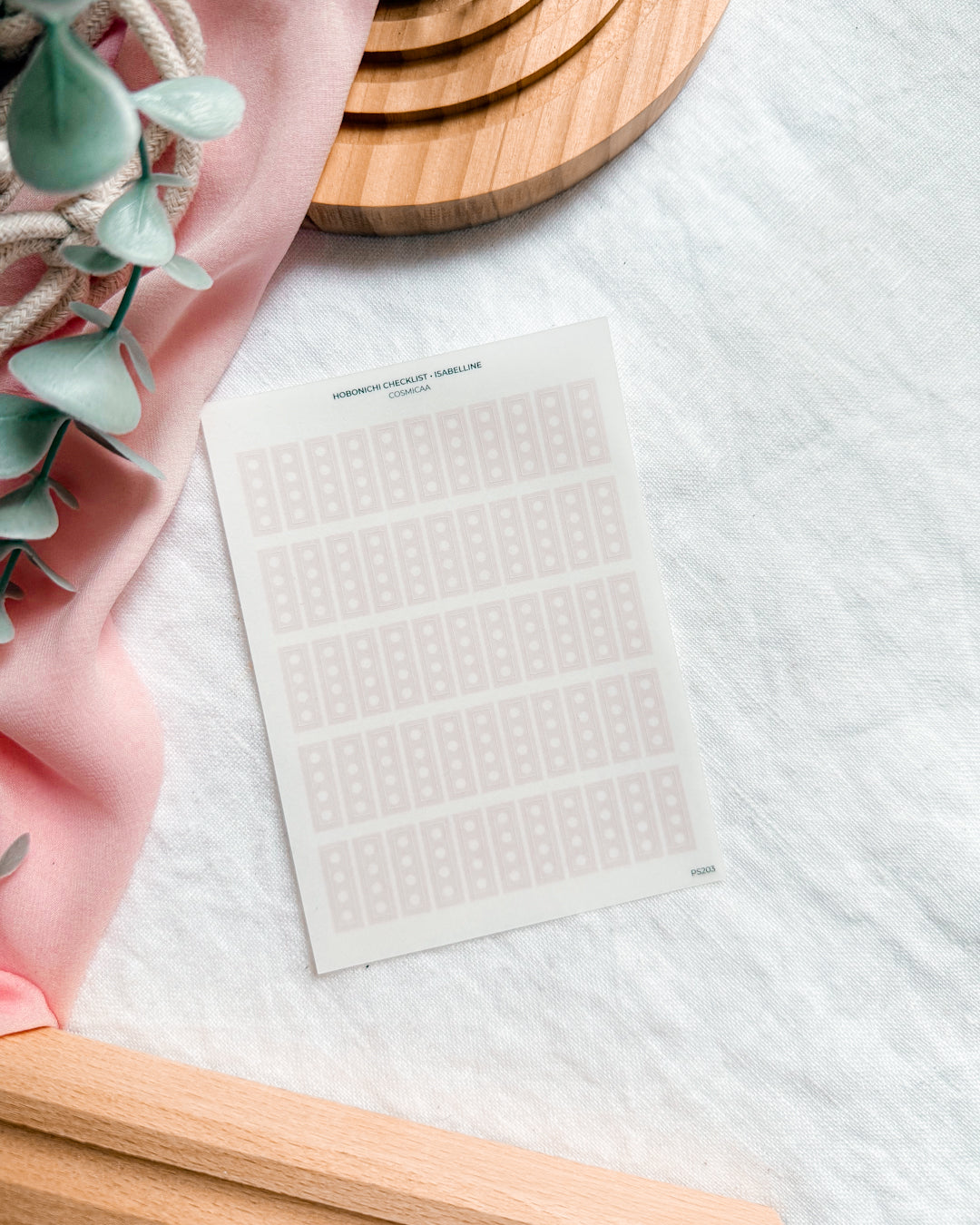 Hobonichi Checklist - Stickers