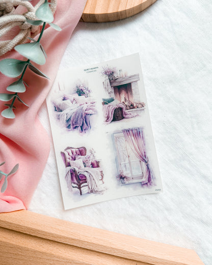 Quiet Hearth - Stickers