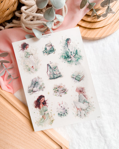 Softly in the Green - Stickers
