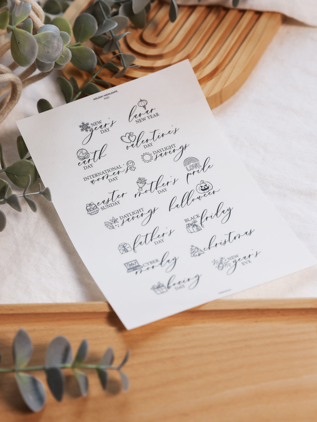 Holiday Highlights - Stickers