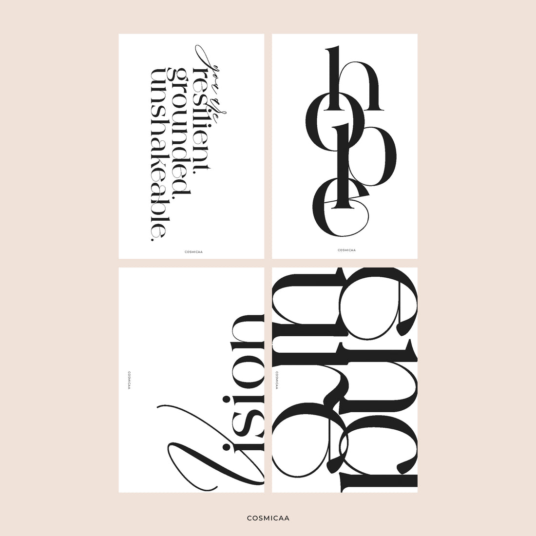 PC007 - Motivational quotes - Planner card