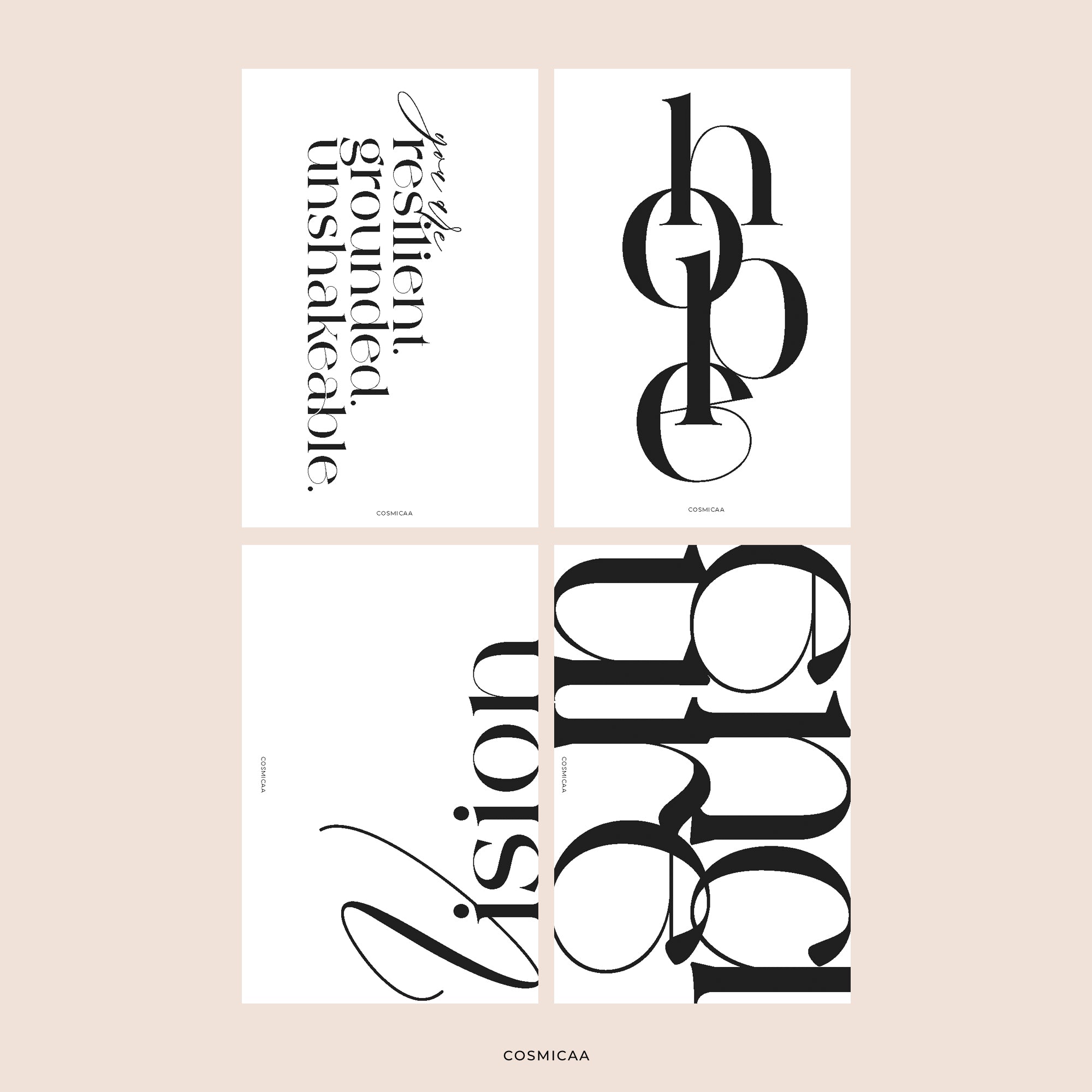 PC007 - Motivational quotes - Planner card