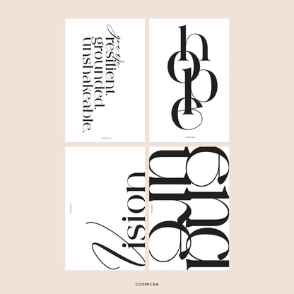 PC007 - Motivational quotes - Planner card