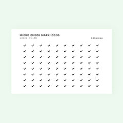 Micro icons - Check Mark