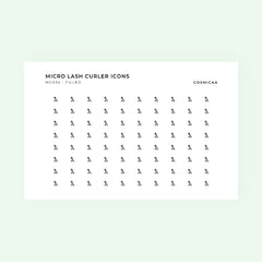 Micro icons - Lash Curler