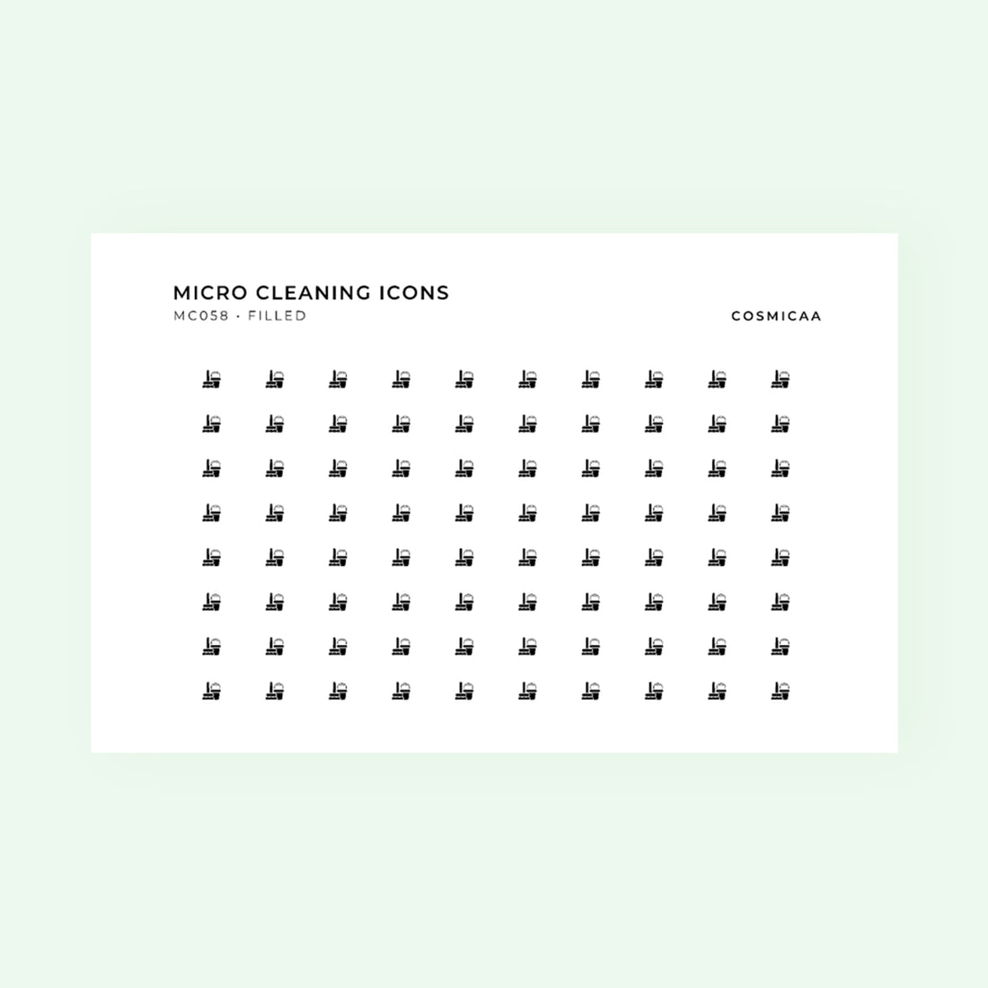 Micro icons - Cleaning