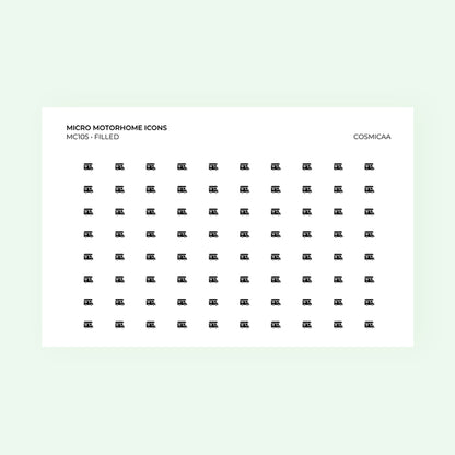 Micro icons - Motorhome