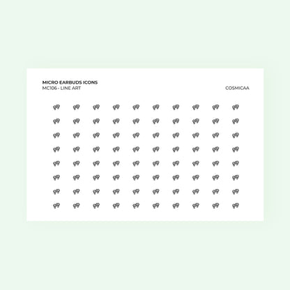 Micro icons - Earbuds