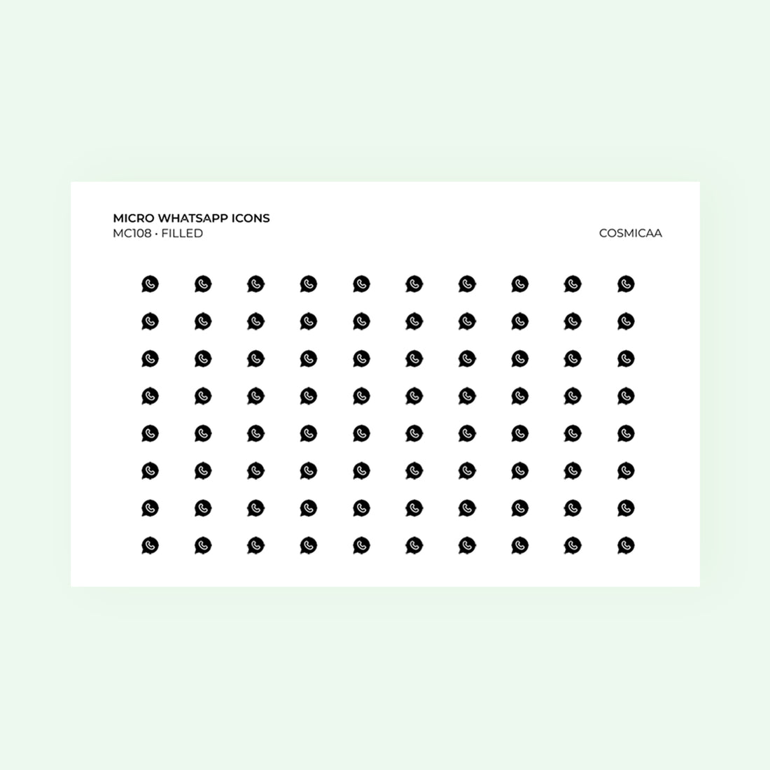 Micro icons - Whatsapp