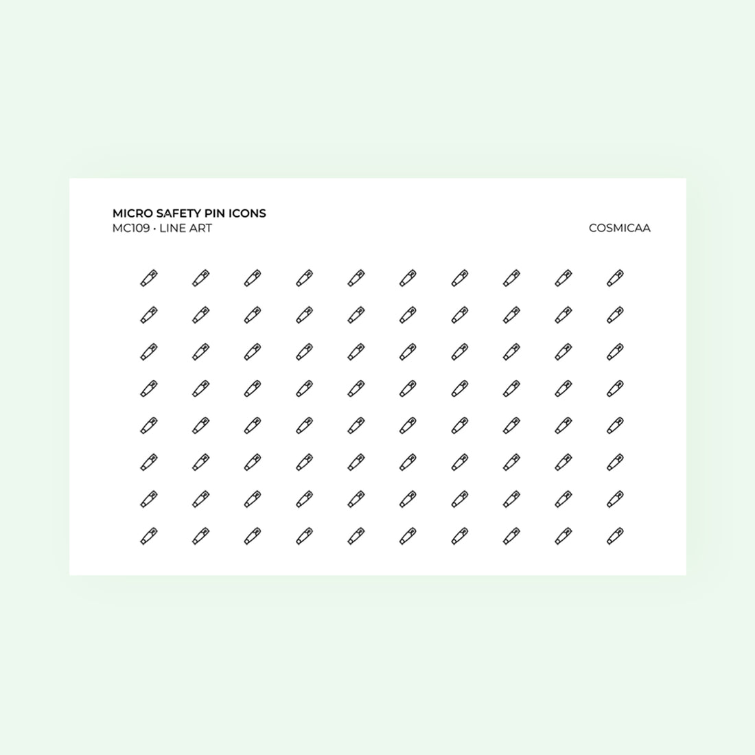 Micro icons - Safety Pin